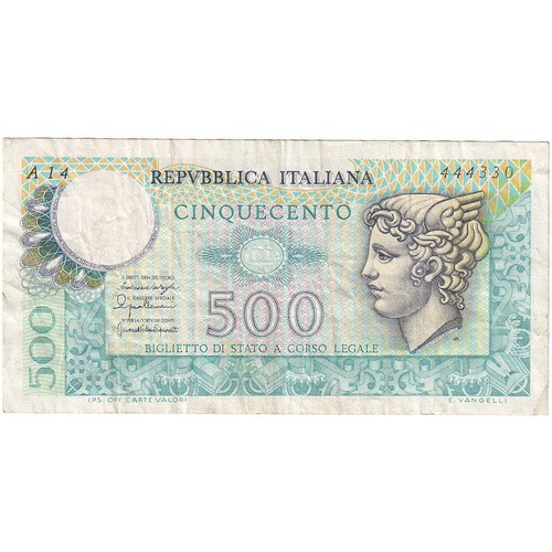 195964 italy 500 lire - 500,