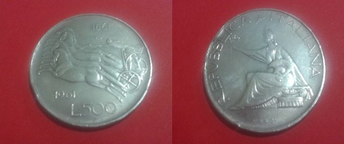 500 lire 1st centenary the - of,