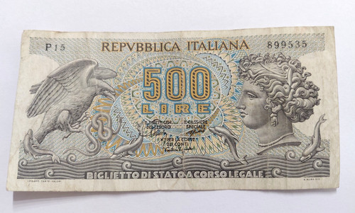 1967 repvbblica italiana - 1967, 500