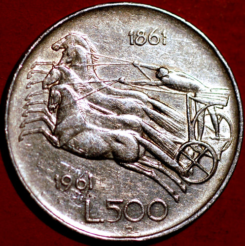 1961 italy 500 - italy, lire